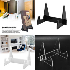 Expositor de Acrílico para Libros con Repisa, Soporte para Tablets Pequeñas, para Exhibir Fotos, Libros, Partituras, CDs, Cuadernos - Product Image 3