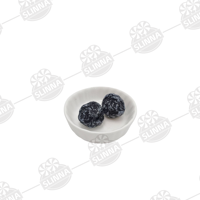 Prune noire entière séchée Halal, en pot, enrobée de sucre, prune confite, collation de fruits confits acidulés, vente en gros