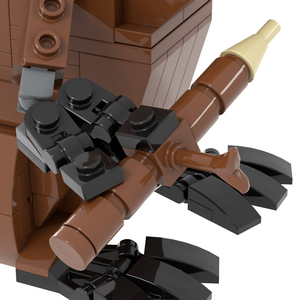 MOOXI <span class=keywords><strong>Jeu</strong></span> MOC3056 220Pcs Beaver DIY Building Block Jouets Éducatifs Enfants - Product Image 4