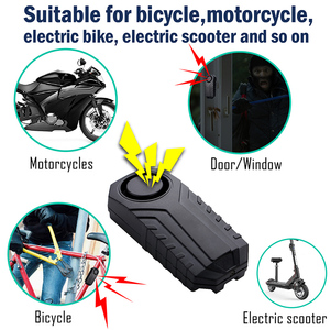 Fernbedienung Drahtloses Elektrofahrrad-Sicherheits alarmsystem Elektro schock <span class=keywords><strong>alarm</strong></span> für Fahrrad-Einbruch-Diebstahl <span class=keywords><strong>alarm</strong></span> - Product Image 6