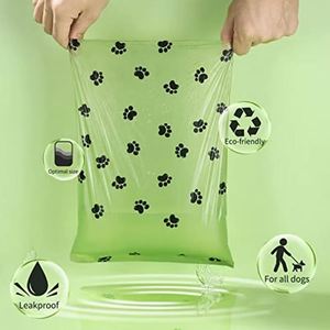 Sac à déjections pour animaux de compagnie biodégradable et respectueux de l'environnement, personnalisé en 2023, épaissi, jetable, pour chats et chiens - Product Image 4
