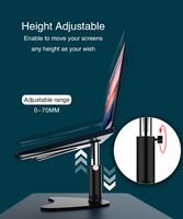 Penyangga Laptop 17 inci, dudukan PC Desktop Universal desain baru untuk iPad dan Tablet
