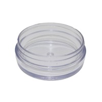 Boîte à poudre libre rotative avec compartiment central, petite boîte noire avec houppette, boîte vide pour poudre libre