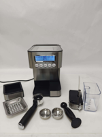 Cafetera Espresso Anbolife de 2650W y 20 Bares con Tanque de Leche |   Termobloque de Doble Caldera |   Cafetera de Acero Inoxidable de un Solo Toque