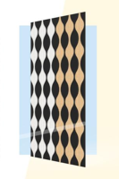 Panneau mural décoratif acoustique en bois 3D ondulé, style luxe léger et moderne, écologique, pour salon, hôtel, fond de télévision