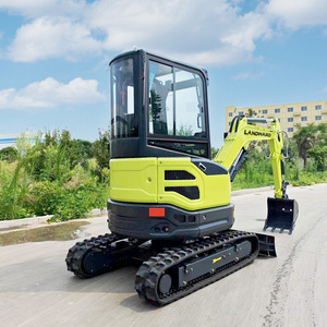 Mini Excavadora Industrial de 2500 kg para Uso Doméstico, con Motor y Orugas, Envío Gratuito, Fabricantes Chinos, Excavadora de 2.5 Toneladas, Gran Venta, Duradera - Product Image 4