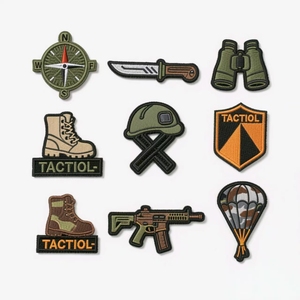 Chất Lượng Cao Tùy Chỉnh 3D Puffy Thêu Phù Hiệu DIY Sắt Trên Vá Biểu Tượng Các Bản Vá Lỗi Cho Hat Jeans Đội Đồng Phục Hoa Cho Hàng May Mặc - Product Image 4