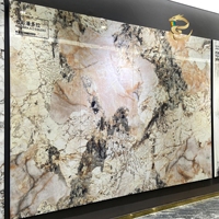 Panel y Tablero de Pared de Estilo Clásico, Alternativa de Mármol Compuesto Flexible Artificial, Lámina de PVC Plástico con Protección UV
