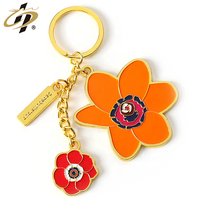 Porte-clés personnalisés en métal avec pendentif en émail doux, fabrication en usine, OEM, pas cher, code QR de dentiste