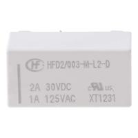 HFD2-003-M-L2-D 2A 1A Relay Koil Tunggal Bistabil HFD2-003-M-L2-D 2A 1A Relay Koil Tunggal Bistabil
