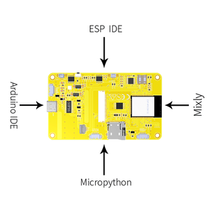 Carte d'affichage tactile IPS ESP32-S3/ESP32 3,2 pouces 240×320 |   ST7789 LVGL HMI, Wi-Fi/BLE, Kit Arduino & ESP-IDF, MicroSD & Haut-parleur W873 - Product Image 2