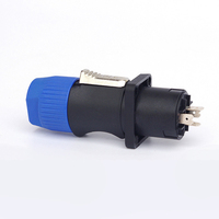 Vente en gros NL4FX Cannon Audio connecteur d'amplificateur de puissance à haut-parleur à quatre cœurs prise canon câble Speakon pour systèmes audio