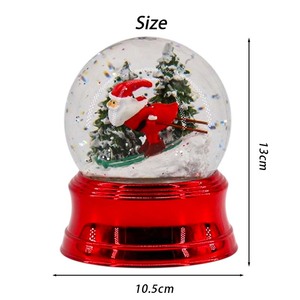 Lanternes <span class=keywords><strong>de</strong></span> Noël Lanterne à piles Père Noël <span class=keywords><strong>Ski</strong></span> pour la décoration <span class=keywords><strong>de</strong></span> fête <span class=keywords><strong>de</strong></span> Noël Veilleuse - Product Image 6