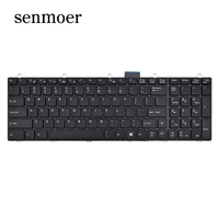 Baru untuk MSI GE60 GE70 GT60 GT70 Steel Keyboard US Tidak ada Backlit Indonesia Jarkata Shop India NEW Dehli