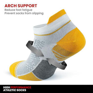 جوارب ركض قصيرة من الخيزران مضادة للبكتيريا - Product Image 4