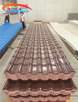 Matériaux de construction Tuile de toiture en pvc imperméable Feuille de toiture moderne Construction Toit en plastique