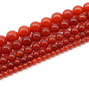 Hạt đá mã não đỏ Dzi <span class=keywords><strong>4mm</strong></span> 6mm 8mm 10mm, chuỗi rời, đá ngọc và chalcedony thời trang để làm đồ trang sức - Product Image 1