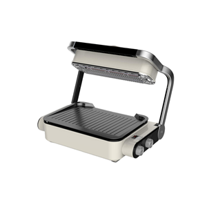 Elektrische Indoor Sandwichmaker van RVS, <span class=keywords><strong>Panini</strong></span> Grill met Digitaal Touchscreen, Rookvrij, Verwijderbare Platen voor Huishoudelijk Gebruik - Product Image 5