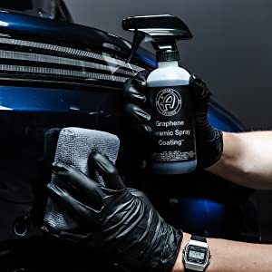 Cera para Autos Adam True Graphene, Revestimiento Cerámico en Aerosol, Sellador de Pintura Polimérica para Autos, Barcos y Autocaravanas, Producto Premium para el Cuidado del Automóvil - Product Image 5