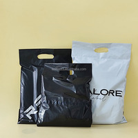 Sacs d'expédition imprimés avec Logo personnalisé, nouveau design de haute qualité pour emballage de vêtements, sac postal avec poignée