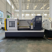 Tour CNC CK6150 directement de l'usine, tour à banc plat haute précision, machine de tournage de métaux robuste avec certification CE à vendre