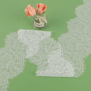 Cổ điển 100% polyester lưới ren mũi Váy Phụ kiện may mặc 4.5cm-HB007 - Product Image 4