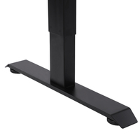 Cadre de bureau électrique moderne en fer, double moteur, réglable en hauteur, pour position assise ou debout, avec 3 mémoires préréglées, contrôleur, garantie 5 ans pour le bureau