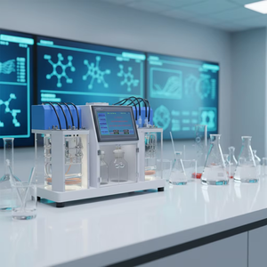 ASTM D445 Vollautomatischer kinematischer Viskositätstester für Erdölprodukte, dynamische Viskositätstestmaschine, kinematisches Viskosimeter - Product Image 3
