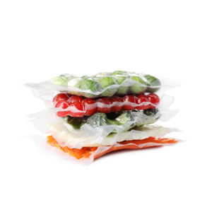 Films barrière en PA EVOH PE de qualité alimentaire, films d'emballage sous vide thermoformables, résistants à l'humidité, imprimés UV, brillants, pour snacks, sandwichs, usage industriel - Product Image 4