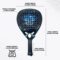 Meilleures ventes Raquette de padel en fibre de carbone 12K légère en diamant Vente en gros OEM Raqueta De Padel Eva Fiberglass Padel Pala