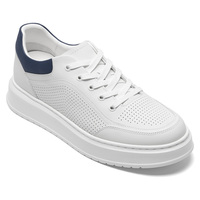 Nouvelle Arrivée Prix d'Usine en Gros Chaussures Décontractées en Cuir Véritable Respirantes Tendance Mode Chaussures Décontractées pour Hommes Rehaussantes