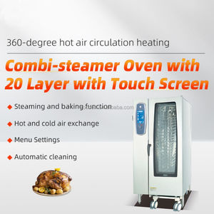 Equipo de Cocina, Horno Combinado de 20 Bandejas, Horno Eléctrico de Vapor para Cocinar, Horno Combinado con Vaporera en Venta - Product Image 3