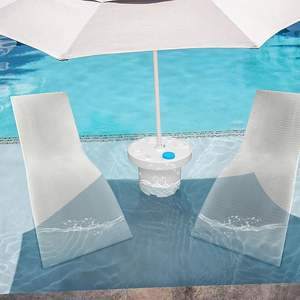 Chaise longue en plastique dans l'eau Chaise longue pour <span class=keywords><strong>piscine</strong></span> Chaise longue ergonomique imperméable Chaise longue pour hôtel Lot <span class=keywords><strong>de</strong></span> 2 chaises <span class=keywords><strong>de</strong></span> <span class=keywords><strong>piscine</strong></span> - Product Image 6