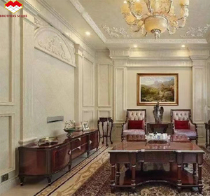 Yunfu Crema Royal Marfil หินอ่อนขัดหินอ่อนอุลตร้าแมนธรรมชาติหินอ่อนสีเบจราคาดีที่สุดสำหรับโรงแรม/วิลล่าการตกแต่งพื้นผนังในร่ม - Product Image 5