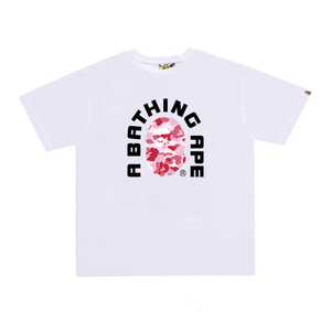 เสื้อยืดผู้ชายแฟชั่นทันสมัยปี 2025 รุ่น 1:1 ลายพิมพ์ตัวอักษร Bapees ผ้าถักนิตติ้ง 100% คอตตอน เป็นมิตรกับสิ่งแวดล้อม - Product Image 5