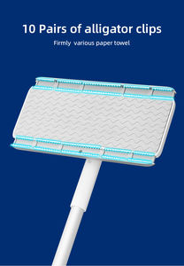 Balai jetable d'usine au Cambodge pour recharges et chiffons non tissés Vadrouille à sol plat pour le nettoyage des sols carrelés en bois dur - Product Image 5