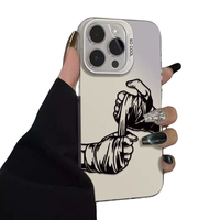 Coques de téléphone portables créatives anti-chute et antichoc pour hommes et garçons, compatibles avec iPhone 17 Air, 16, 15 Plus, Pro Max, 14, 13, 12, 11, X – Housse de protection