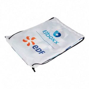 Wholesale Custom Waterproof Nylon Polyester Drawstring Bag Sports Drawstring <b>Backpack</b> - Product Image 5
