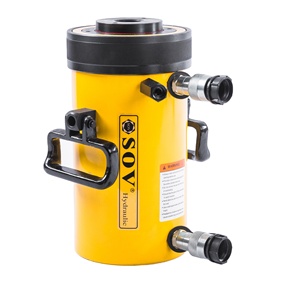 Cylindre hydraulique à piston creux ENERPAC 30T, même série, double action - Product Image 3