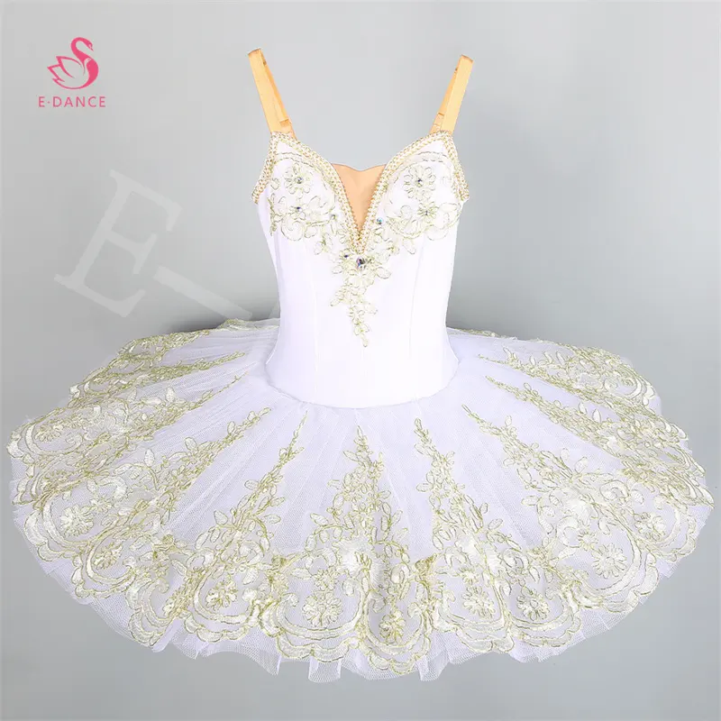 S0045 White Swan Girls Ballet Tutu Professional Ballerina Ballet Tutu Costume