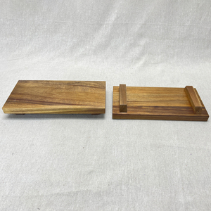 Espositore in legno decorativo espositore all'ingrosso in legno fattoria piedistallo basamento sapone in legno - Product Image 3