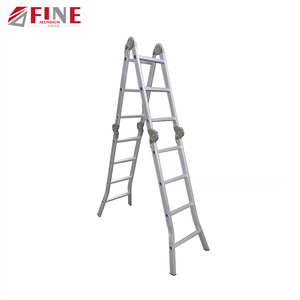 最大负载150千克12步铝折叠多功能楼梯 - Product Image 3