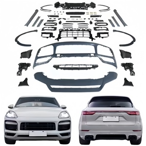 Kit Carrozzeria Design Sportivo per <span class=keywords><strong>Porsche</strong></span> <span class=keywords><strong>Cayenne</strong></span> 2018-2023 Modello 9Y0 GTS Include Paraurti Anteriore e Paraurti Posteriore - Product Image 1