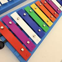 Fun Toy Metallophone Toy Percussion Musical Instrument 13 Tones Xylophone Toy