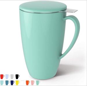 <span class=keywords><strong>Taza</strong></span> <span class=keywords><strong>de</strong></span> Té <span class=keywords><strong>de</strong></span> Cerámica <span class=keywords><strong>de</strong></span> 16 oz, Artículo <span class=keywords><strong>de</strong></span> Venta Caliente, <span class=keywords><strong>con</strong></span> <span class=keywords><strong>Filtro</strong></span> <span class=keywords><strong>de</strong></span> Acero Inoxidable, <span class=keywords><strong>Taza</strong></span> <span class=keywords><strong>de</strong></span> Porcelana <span class=keywords><strong>con</strong></span> Infusor <span class=keywords><strong>de</strong></span> Té Personalizado - Product Image 3