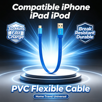 Kabel Data Premium Grosir Tipe C ke L PD20W Pengisian Cepat 1m 1.5m 2m Putih PVC untuk Pengisian Daya Ponsel, Perjalanan, dan Penggunaan di Rumah