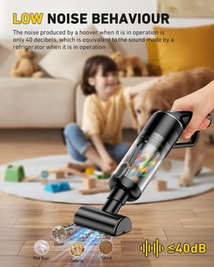 Aspiradora Inalámbrica Ultraligera, Potente Limpiador de Pisos Portátil de ABS, 30-60 Minutos de Autonomía, para Pisos Duros, Azulejos, Alfombras, Hogar y Auto - Product Image 3
