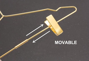 High Quality Rose Gold <strong>Multi</strong> Metal Clothes <strong>Hanger</strong> Retail Steel Wire Gold Children Adult Clothes <strong>Hangers</strong> for Garment Shop - Product Image 5