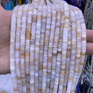 Perles de pierres précieuses <span class=keywords><strong>color</strong></span>ées en gros, forme irrégulière, 3x6mm, pour la fabrication de bracelets - Product Image 6