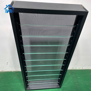 Khung hợp kim nhôm tùy chỉnh dọc cửa chớp với hoạt động điện/thủ công tùy chỉnh màu sắc bền bóng râm - Product Image 5